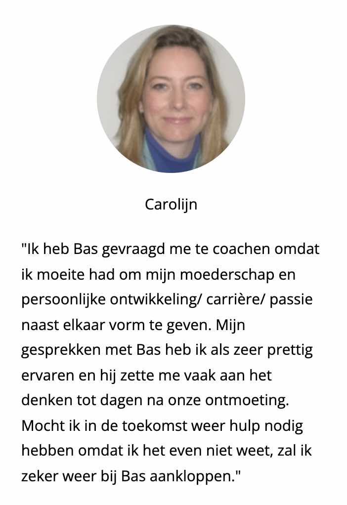 Life coach Amsterdam Testimonial 3